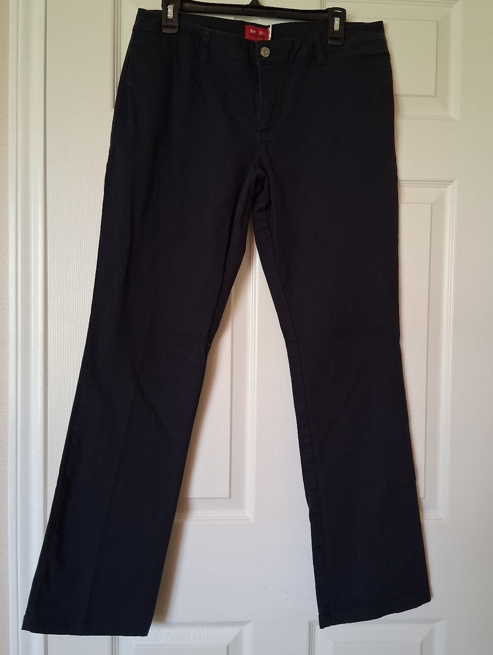 Black Casual Pants - Classic Straight Fit